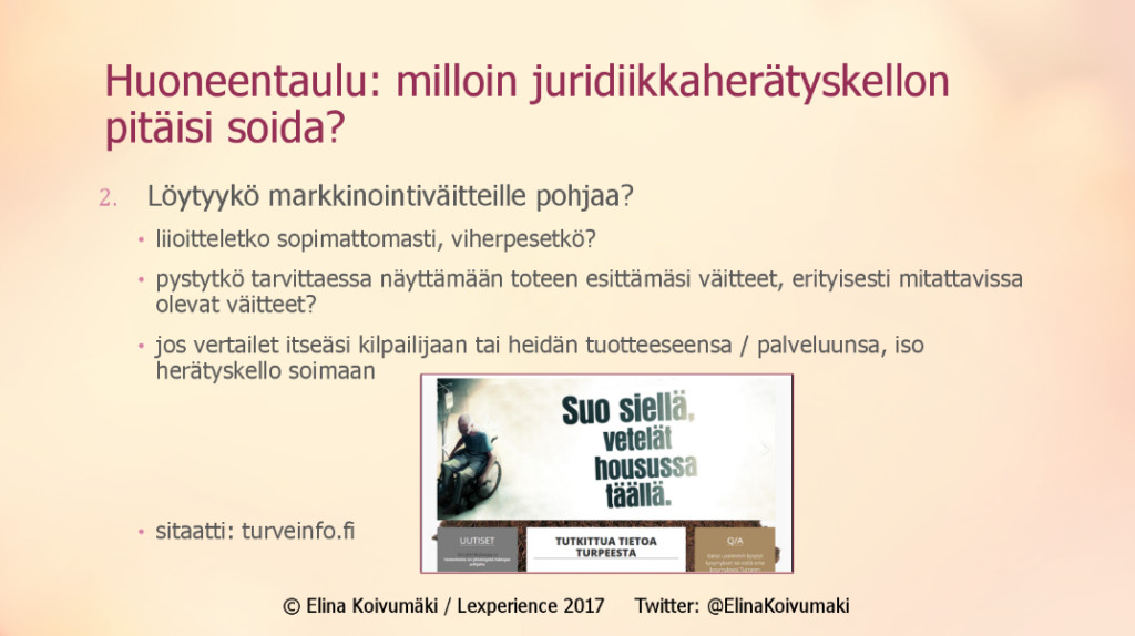 Elina Koivumäki / Lexperience
