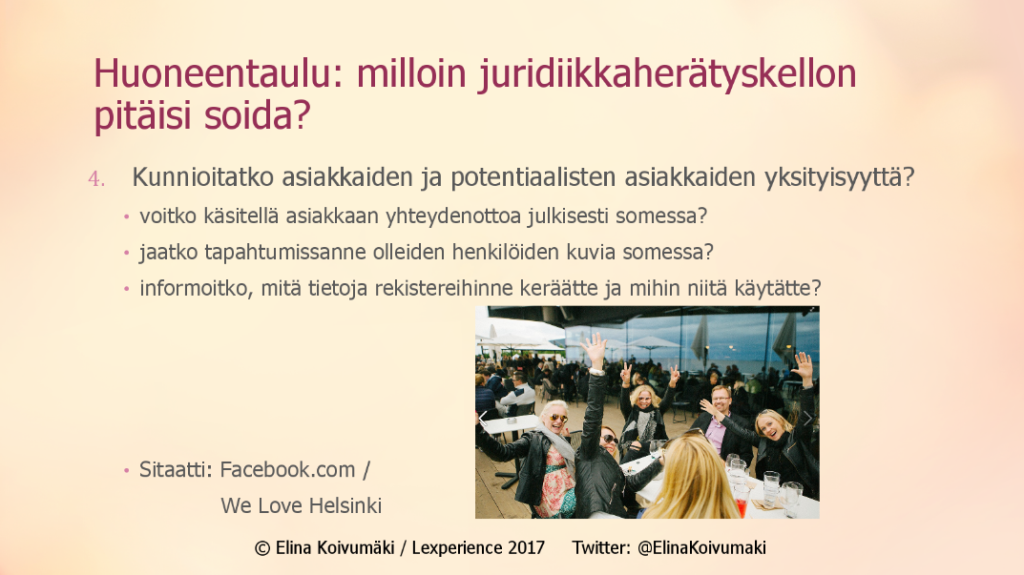 Elina Koivumäki / Lexperience